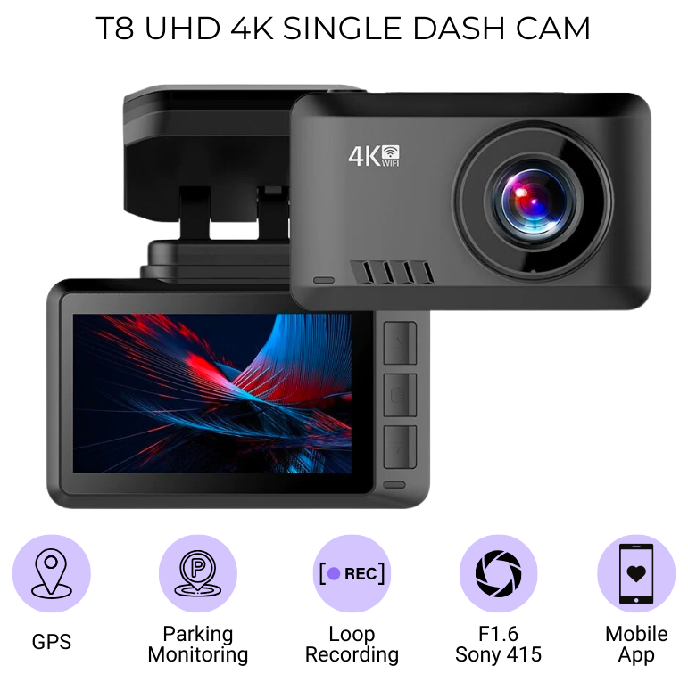 T8 Single Dash Cam