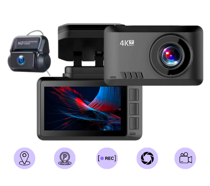 T8 Dual Front & Rear Dash Cam